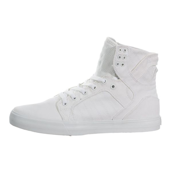 Supra Womens SkyTop High Top Shoes - White | Canada X2501-7L60